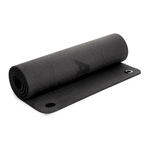 Fitness Mat With Eyehole 10mm - Black